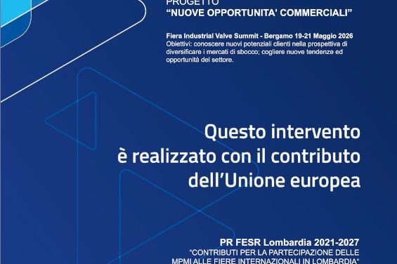 Progetto Nuove Opportunità commerciali Regione Lombardia